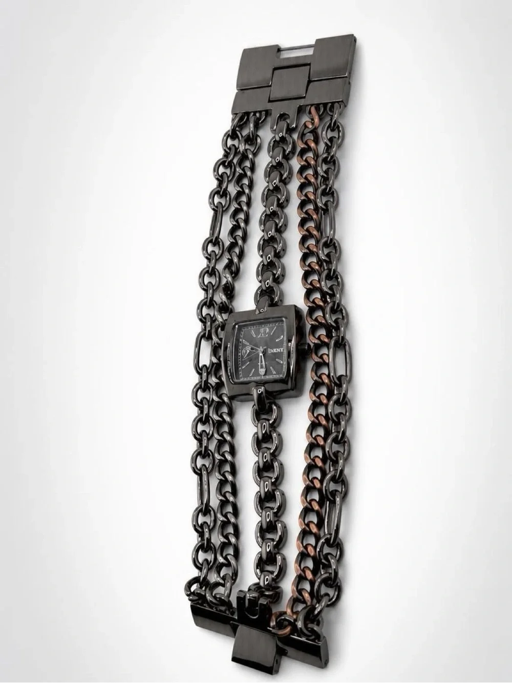 Decree Black Multi-Chain women’s Bracelet Watch NEW 1103